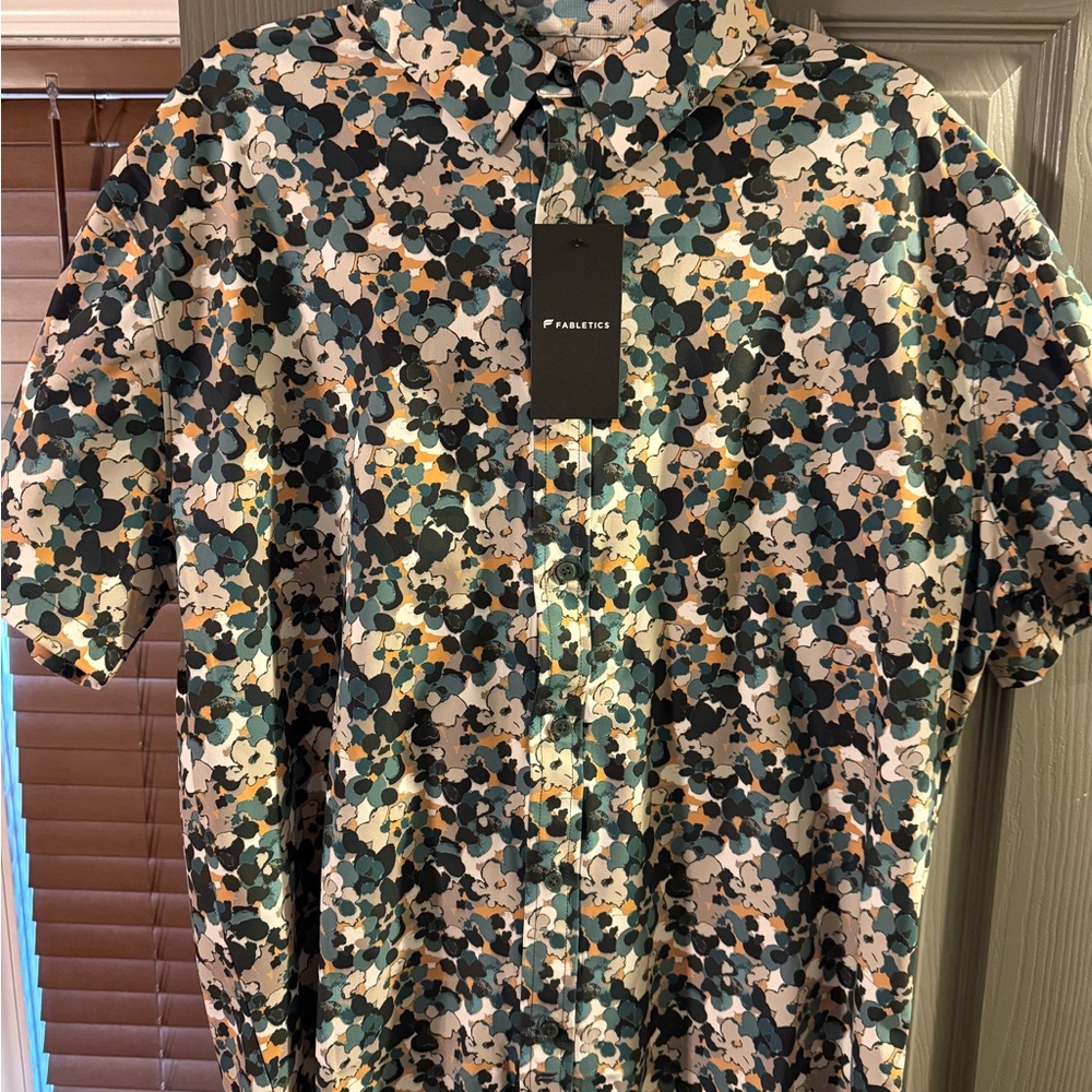 Fabletics Multicolor Camouflage Men's Shirt